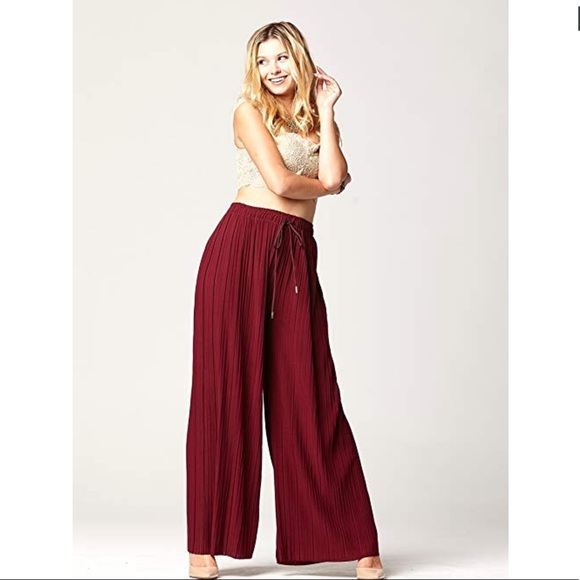 high waisted wide leg pants palazzo